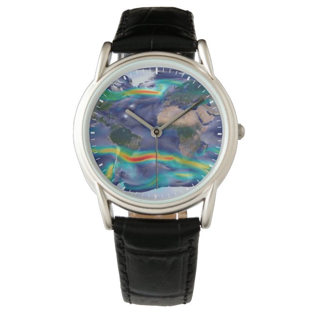 グローバル風の視覚化。 腕時計 (正面)