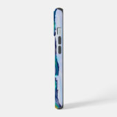 グローバル風の視覚化。 iPhone 15ケース (左側面)