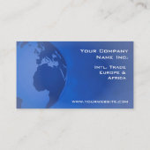 グローバル・コマース・アジア支店企業の 名刺 (裏面)