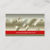 グローバル/シルバーの名刺に移行中 名刺 (裏面)