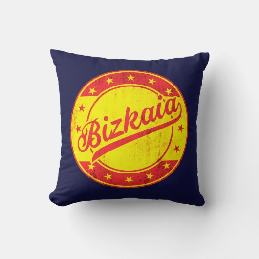 グローバル・トラベラー - スペイン - ビスカヤ クッション (正面)