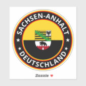 グローバル・トラベラー – Sachsen-Anhalt、Deutschland Stic シール (シート)