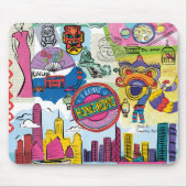 グローバル·トラベル-香港 マウスパッド (正面)