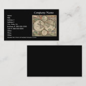 グローバル・ビジネスの管理の名刺シリーズ 名刺 (正面/裏面)