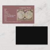 グローバル・ビジネスの管理の名刺シリーズ 名刺 (正面/裏面)