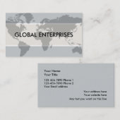 グローバル・ビジネスカード 名刺 (正面/裏面)