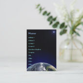 グローバル・ビジネスカード 名刺 (スタンド正面)