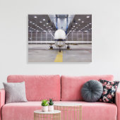 グローバル・ホーク無人航空機の正面 キャンバスプリント (インサイチュ (リビング))