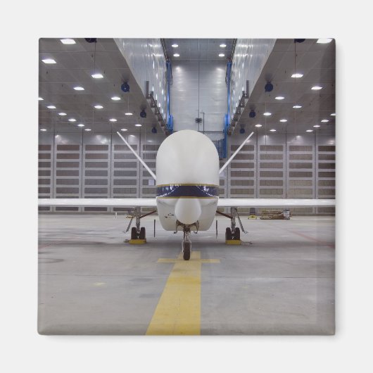 グローバル・ホーク無人航空機の正面 マグネット (正面)
