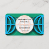 グローバル・マーケッツ・ビジネス・カード 名刺 (裏面)