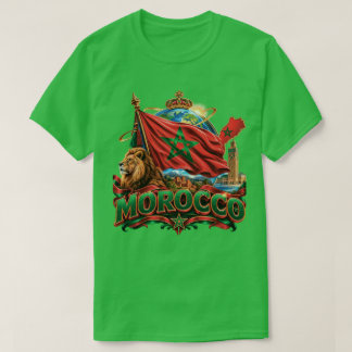 グローバル モロッコ Tシャツ