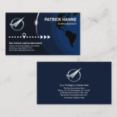 グローバル・レイヤーズ・シルバー・サンライト航空輸送 名刺 (正面/裏面)