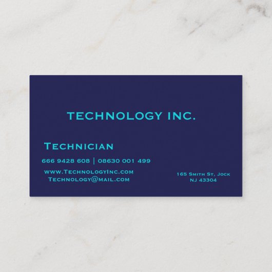 グローバルIT名刺 名刺 (裏面)