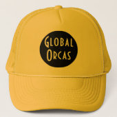 グローバルOrcas Trucker Hat キャップ (正面)