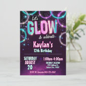 グローバースデーパーティー招待状 招待状 (スタンド正面)