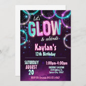 グローバースデーパーティー招待状 招待状 (正面/裏面)