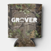 グローバーツリーカンパニーツリー迷彩柄クーラーボックス 缶クーラー (正面)