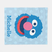 グローバー岬 |名前の追加 フリースブランケット (正面(横))