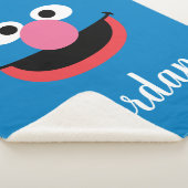 グローバー顔アート |名前の追加 シェルパブランケット (3/4)