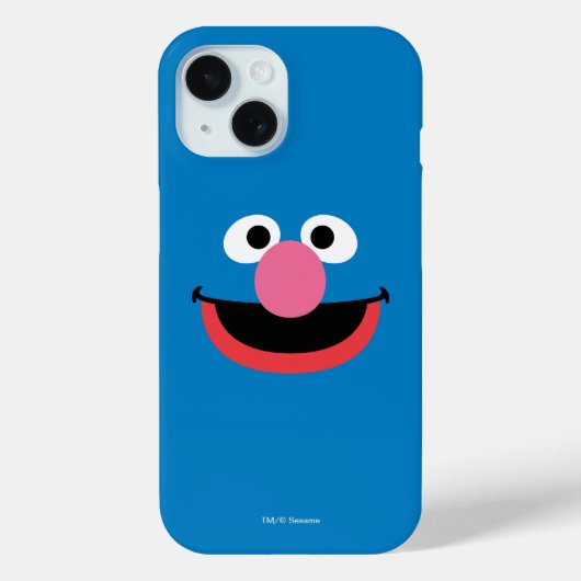 グローバー顔アート Case-Mate iPhoneケース (裏面)