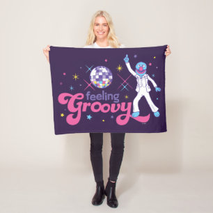 グローバー の感じGroovy フリースブランケット