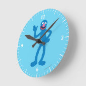 グローバー・スタンディング ラウンド壁時計 (傾斜)