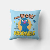 グローバー |私は愛らしすぎる クッション (裏面)