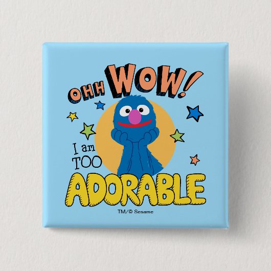 グローバー |私は愛らしすぎる 缶バッジ (正面)