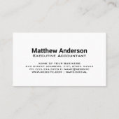 グローバ企業のルロゴ |グラフ 名刺 (裏面)