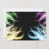 グローパーティの招待状 招待状 (裏面)