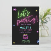 グローパーティの招待状 招待状 (スタンド正面)