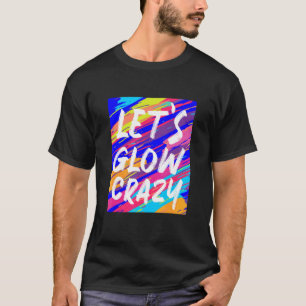 グローパーティースクワッドズグロー80s熱狂するレトロコスタム tシャツ