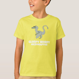 グローピー・ウォーピー・ミクロラプトル・ダイノTシャツ Tシャツ