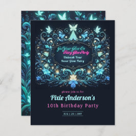 グローフェアリーパーティーテーマ – 暗い後のおとぎ話