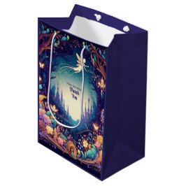 グローフェアリーパーティーテーマ – 暗い後のおとぎ話 ミディアムペーパーバッグ