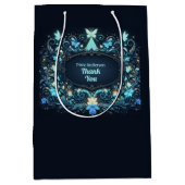 グローフェアリーパーティーテーマ – 暗い後のおとぎ話 ミディアムペーパーバッグ (正面)