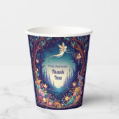 グローフェアリーパーティーテーマ – 暗い後のおとぎ話 紙コップ (正面)