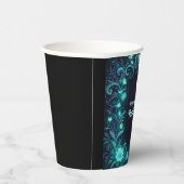 グローフェアリーパーティーテーマ – 暗い後のおとぎ話 紙コップ (右)