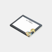 グローブおよび黒板パーソナライズされた先生 ポストイット (アングル)