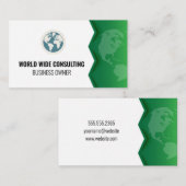 グローブアイコン |グリーンアース 名刺 (正面/裏面)