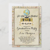 グローブアドベンチャー卒業パーティー招待状 招待状 (正面)