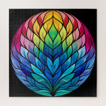 グローブオブレインボーカラーズジグソーパズル