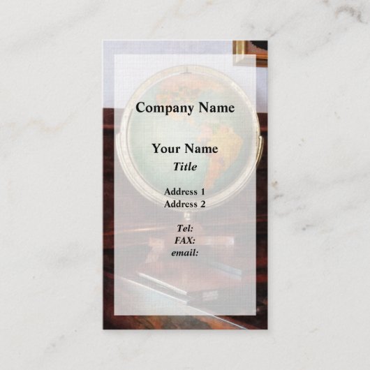 グローブオンピアノ 名刺 (正面)