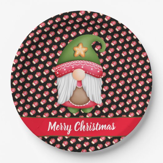 グローブカスタマイズ格言カラーと文字 ペーパープレート (正面)