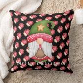 グローブカスタマイズ格言文字とカラー20"X20" クッション (ブランケット)