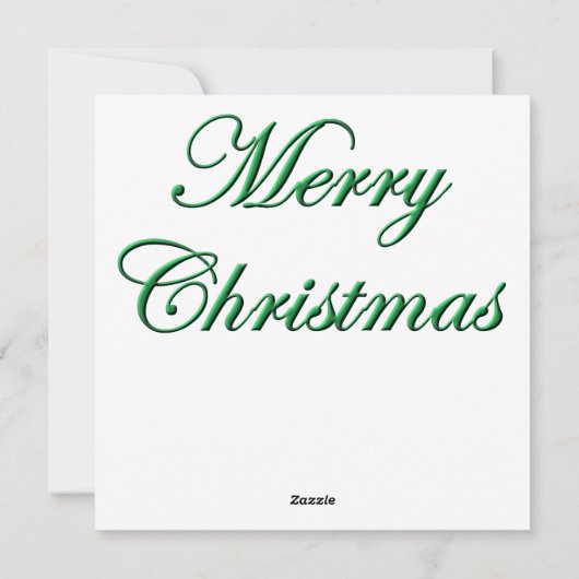 グローブクリスマスカードのロビン シーズンカード (裏面)