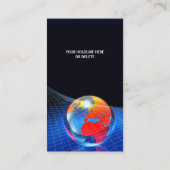 グローブグリッド名刺 名刺 (裏面)