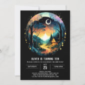 グローブコテエレガントジェーレ誕生日 招待状 (正面)