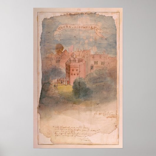 グローブシアター、サウスアーク ポスター (正面)