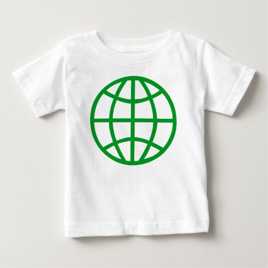 グローブシンボル ベビーTシャツ (正面)